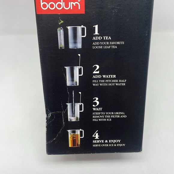 NIB Bodum CEYLON Iced Tea Maker With Filter - Picture 3 of 9